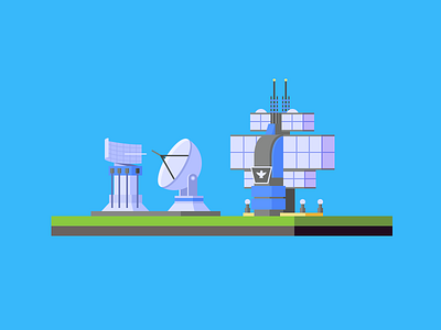 Allied Radar Tower & Battle Lab game