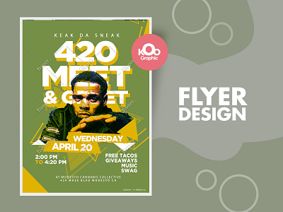 Party, Event Flyer Design business card