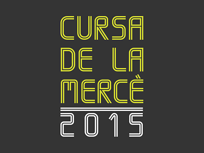 Logo Cursa Merce 2015