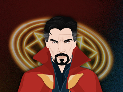 Doctor Strange animation caricature character design doctorstrange drawing illustration multiverse procreate