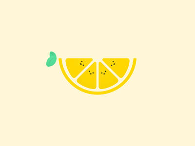 Don’t be sour! 🍋 design graphic happy icon illustration lemon lemons logo logotype sour vector