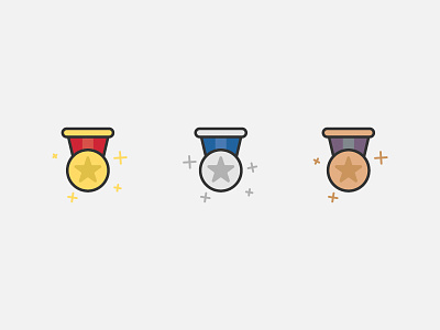 Achievements achievements bronze game gaming gold icon illustration medal medals price silver
