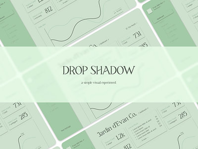Visual Experiment: Drop Shadow effects experiments