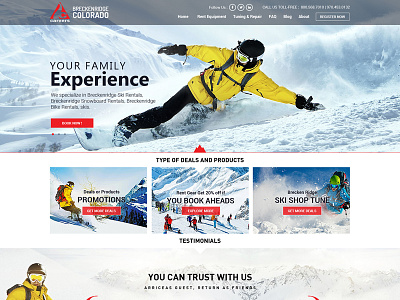 Snow Boarding website