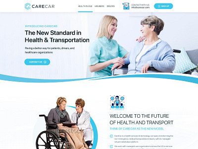 Health Care Website design