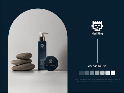 Mad King branding creative design graphic design illustration logo minimal