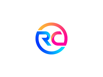 Modern RC Logo app design icon logo logomark logotype mark rc