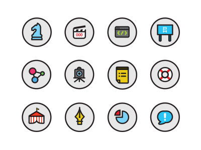 Phunware Icons icons illustrator phunware