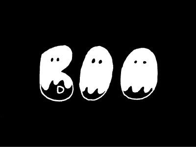 Boo boo design designer fall ghost graphicdesign handlettering lettering spooky texture vector