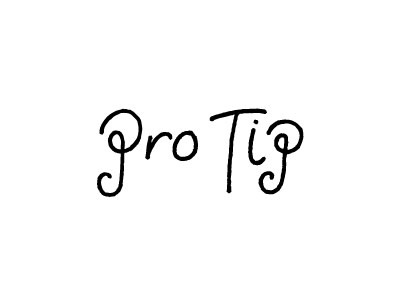 Pro Tip design designer digital hand lettering left handed letterer lettering practice pro tip vector