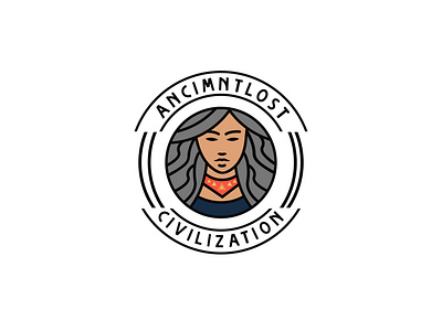 ANCIMNTLOST CIVILIZATION LOGO DESIGN FOR A charity COMPANY. badge baged branding charity design graphic design illustration logo vector