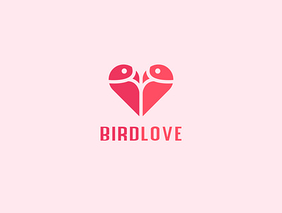 BIRD LOVE FOR A BIRD CARE COMPANY bird branding care company design graphic design illustration logo vector