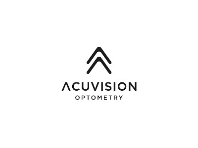ACUVISION OPTOMETRY LOGO DESIGN FOR A COMPANY branding company design graphic design illustration logo typography vector