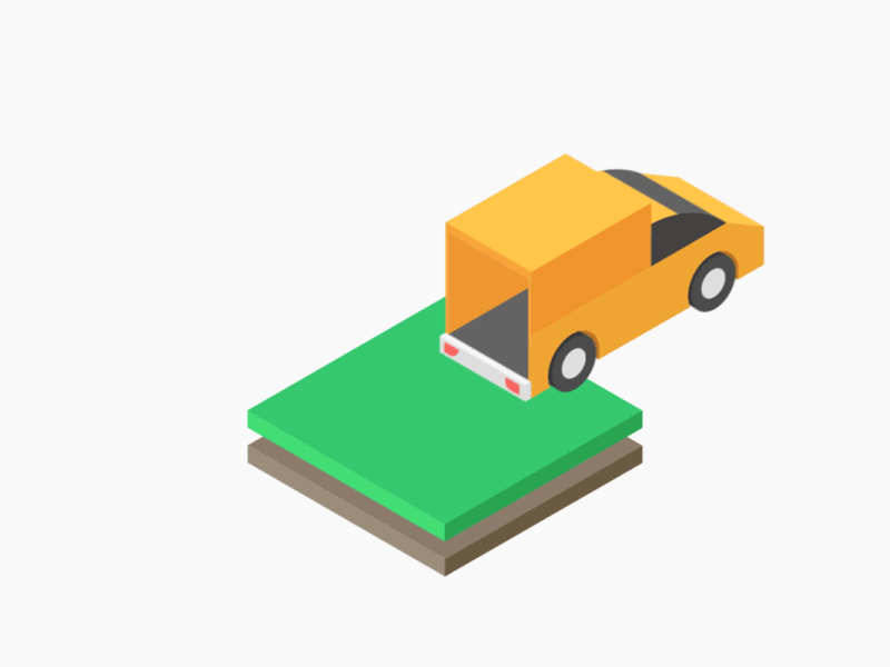 Charging Station animation build car charging connection electric isometric layers motion station