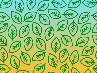 Leaves Patterns 5000 5k button dribbble followers illustration leaves menu shot social tropical ui