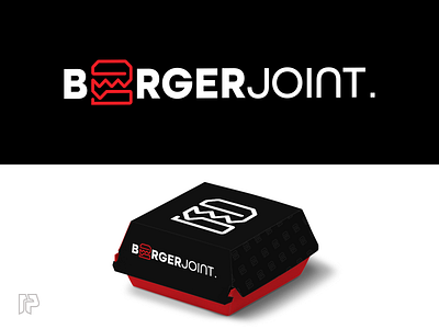 BurgerJoint. art branding creative design icon illustration logo thirtylogos typography vector