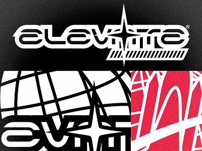 ELEVATE® branding design logo