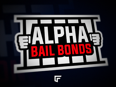 Alpha Bail Bonds art creative logo roleplay