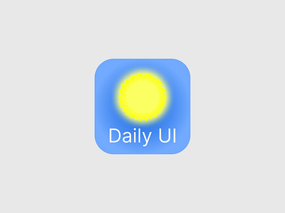 Daily UI: Day 5 - An App Icon