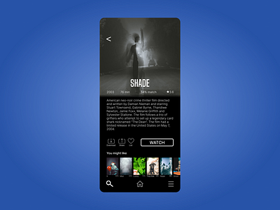 Daily UI: DAY 25 Movie App