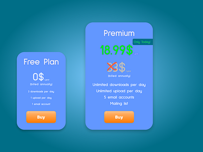Daily UI: DAY 36 Special offer