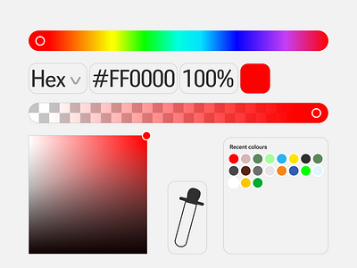 Daily UI: DAY 60 Color Picker branding design graphic design illustration logo ui