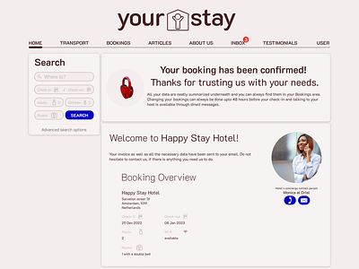 Daily UI: DAY 67 Hotel Booking