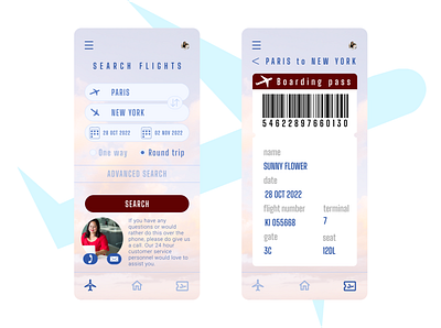 Daily UI: DAY 68 Flight Search branding design graphic design illustration logo ui ux