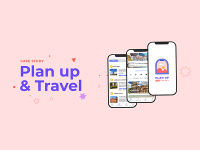 App Plan Up and Travel app branding design graphic design ui