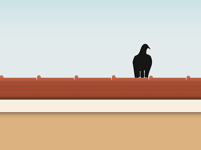 URUBU design digital illustration minimalist vector vulture