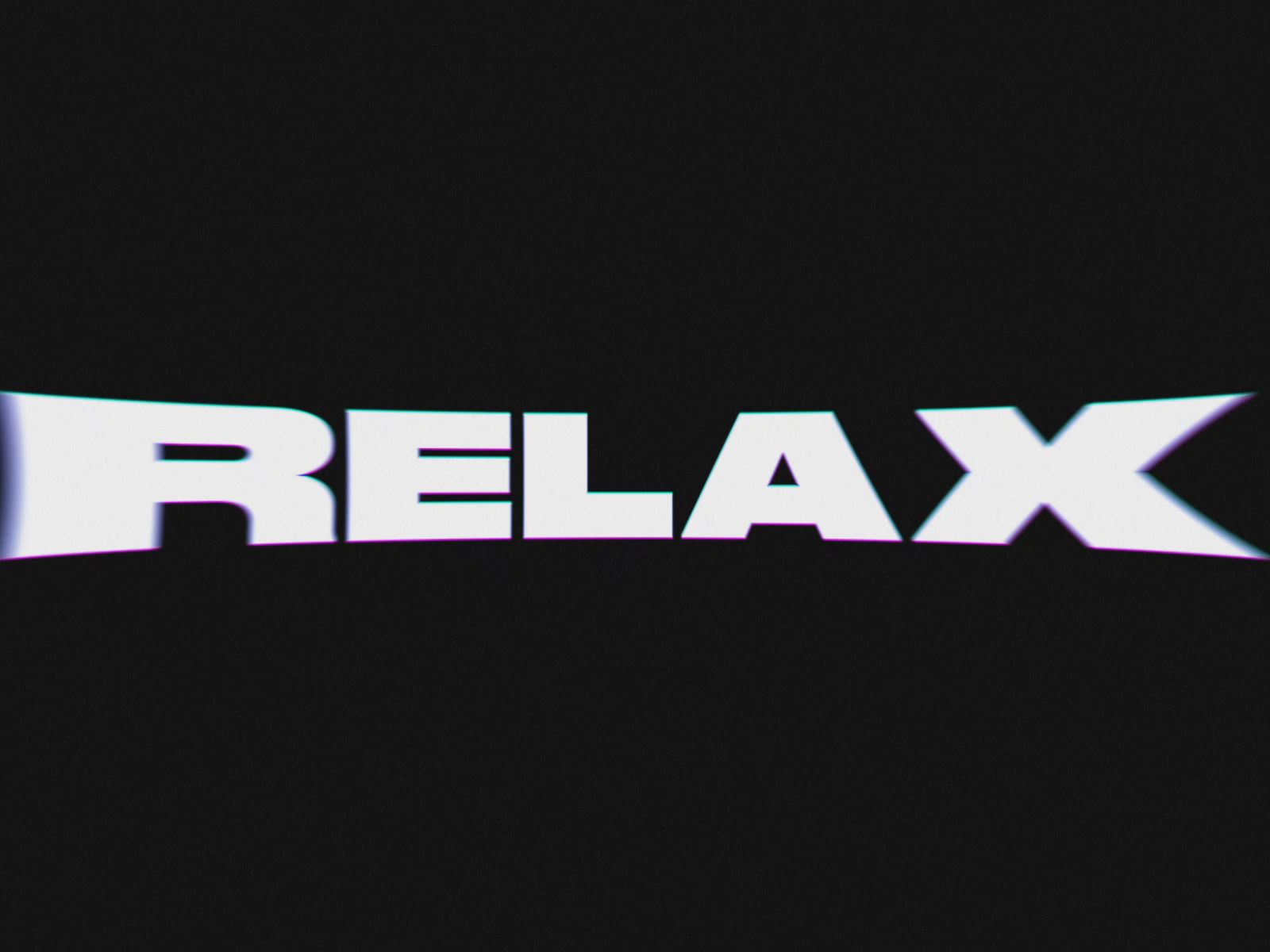 Just Relax. by Josh Couch on Dribbble