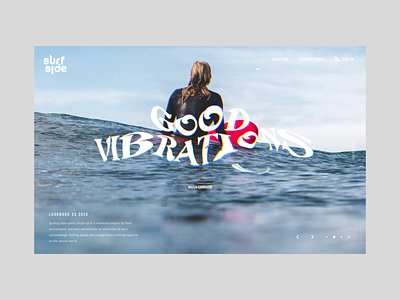 Good Vibrations, Surf Side – Animated Concept animated animation clean concept fluid homepage minimal surf transition ui uidesign ux ux design uxui web website