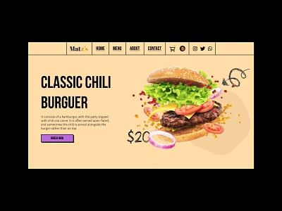 Neubrutalism Food delivery website app branding burger cheeseburger design fast food fastfood food and drink food delivery food delivery app food delivery application food delivery service foodie graphic design hamburger lettuce neubrutalism resturant ui