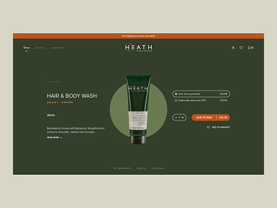 Heath London skincare