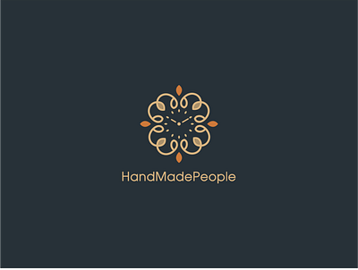 Hand Made People art brand branding concept creativity decorative design development fashion graphic design graphicdesign handmade illustration logo people project style trend vector