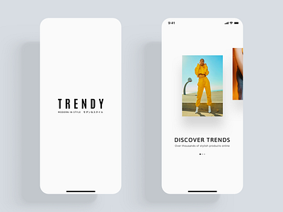 Trendy E-commerce App UI kit