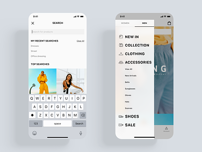 Trendy E-commerce App UI kit