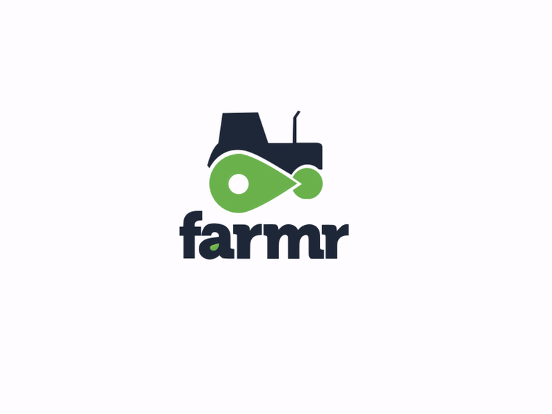 Farmr agriculture animation farmr food logo principle sketch tractor