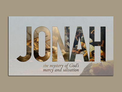 Jonah Sermon Series