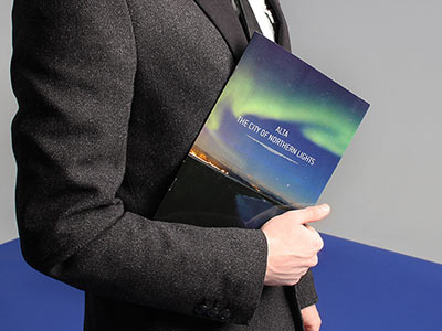 Alta municipal brochure alta aurora borealis brochure city of northern light editorial magazine mr christer northern light