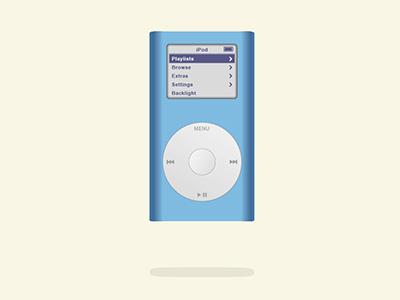 iPod Mini apple audio ipod machintosh mixtape mp3 music original player steve jobs