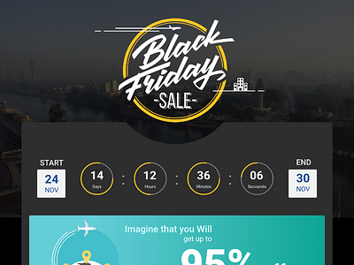 Black Friday Landing page