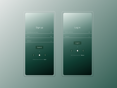 Daily UI #001 - Sign up 100daysofui 100daysuichallenge dailyui login signup ui uidesigner webdesign