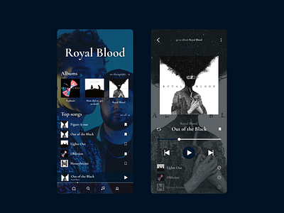 Daily UI #009 - Music Player