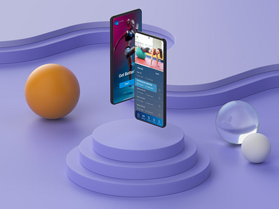 Health Fitness App UI Design