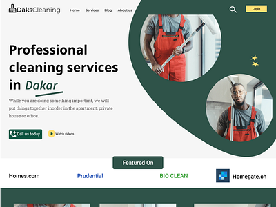 Cleaning company located in Dakar