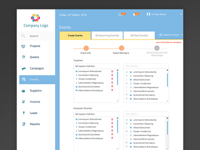 Supplier Score Board - Dashboard 2 app applicaiton b2b corporate dasboard design digitalproduct flat saas design software design ui uidesign user experience user interface ux