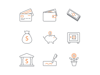 Banking Icon banking icon icon icons illustration money ui