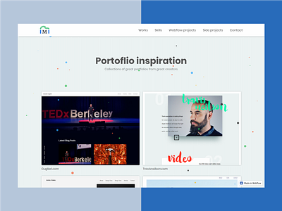Portfolio Inspiration Website Design Refresh inspiration portfolio ui ux