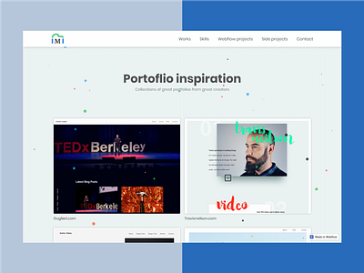 Portfolio Inspiration Website Design Refresh